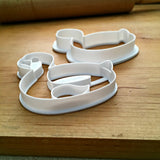 Set of 2 Flamingo Pool Floatie Cookie Cutters/Dishwasher Safe