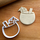 Tropical Drink Cookie Cutter/Dishwasher Safe