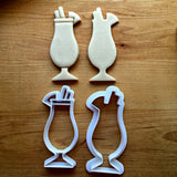 Set of 2 Tall Tropical Drink Cookie Cutters/Dishwasher Safe