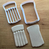 Set of 2 Inflatable Pool Floatie Cookie Cutters/Dishwasher Safe