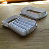 Set of 2 Inflatable Pool Floatie Cookie Cutters/Dishwasher Safe