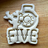 Nautical Number 5 Cookie Cutter/Dishwasher Safe