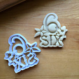 Nautical Number 6 Cookie Cutter/Dishwasher Safe
