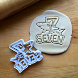 Nautical Number 7 Cookie Cutter/Dishwasher Safe