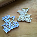 Nautical Number 7 Cookie Cutter/Dishwasher Safe