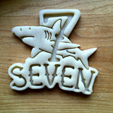 Nautical Number 7 Cookie Cutter/Dishwasher Safe