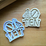 Nautical Number 10 Cookie Cutter/Dishwasher Safe