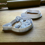 Set of 2 Short Haired Cat Cookie Cutters/Dishwasher Safe