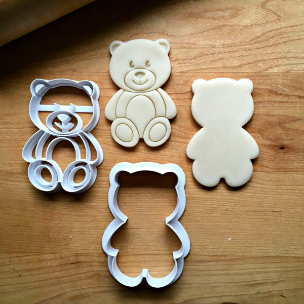Teddy Bear 5 Inch Cookie Cutter from The Cookie Cutter Shop – Tin Plated  Steel Cookie Cutter