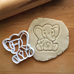 Baby Elephant Cookie Cutter/Dishwasher Safe