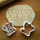 Set of 2 Baby Elephant Cookie Cutters/Dishwasher Safe