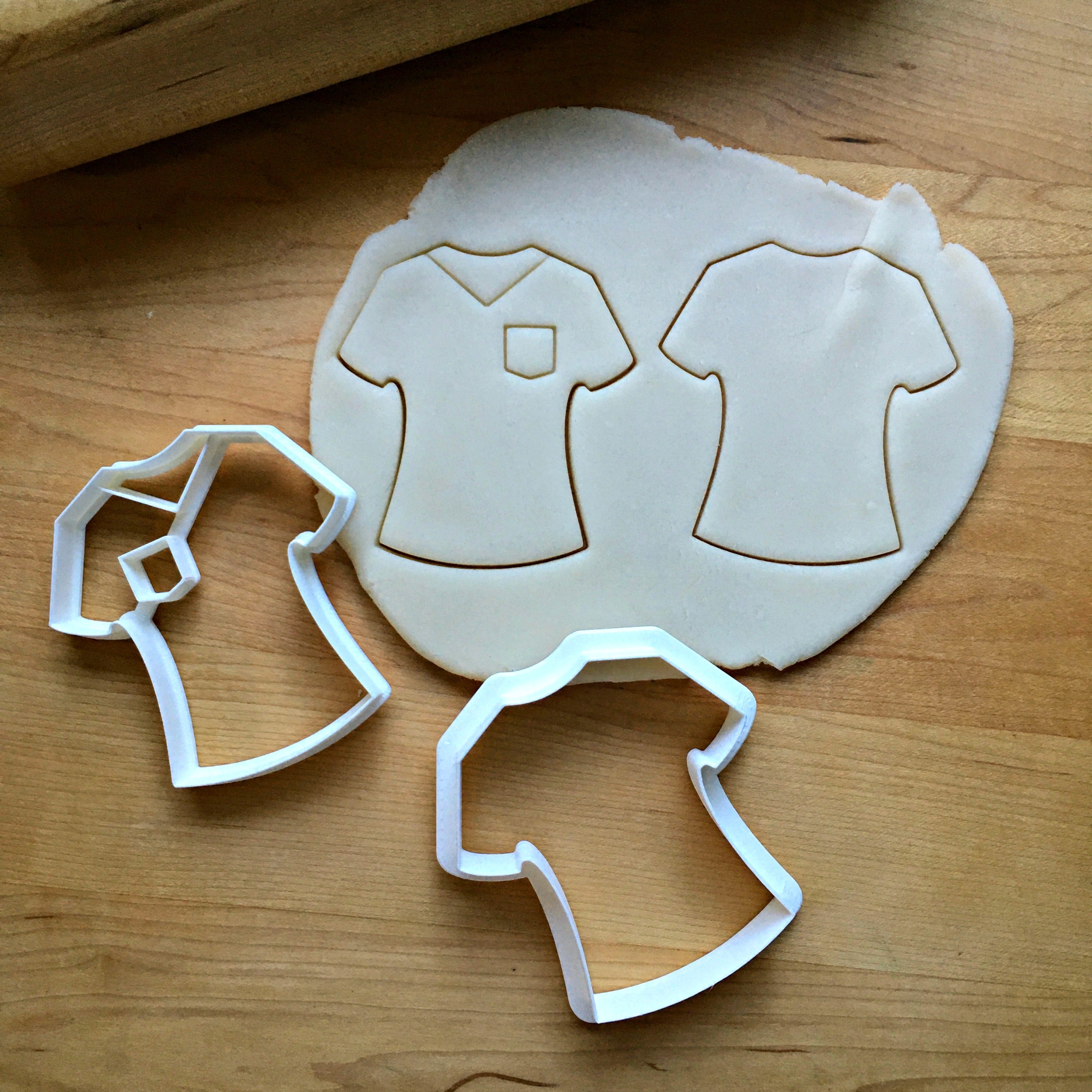 Set of 2 Scrub Top/Nurse Cookie Cutters/Dishwasher Safe