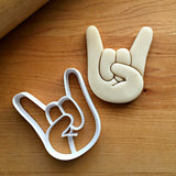 Sign of the Horns Cookie Cutter/Dishwasher Safe
