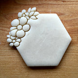 Floral Hexagon Cookie Cutter/Dishwasher Safe