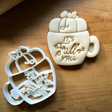 It's Fall Y'all Pumpkin Mug Cookie Cutter/Dishwasher Safe