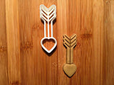 Arrow Heart Cookie Cutter/Dishwasher Safe - Sweet Prints Inc.