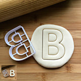 Letter B Cookie Cutter/Dishwasher Safe