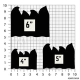 Set of 2 Boo Ghosts Cookie Cutters/Dishwasher Safe