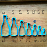 Wine/Champagne Bottle Cookie Cutter/Dishwasher Safe