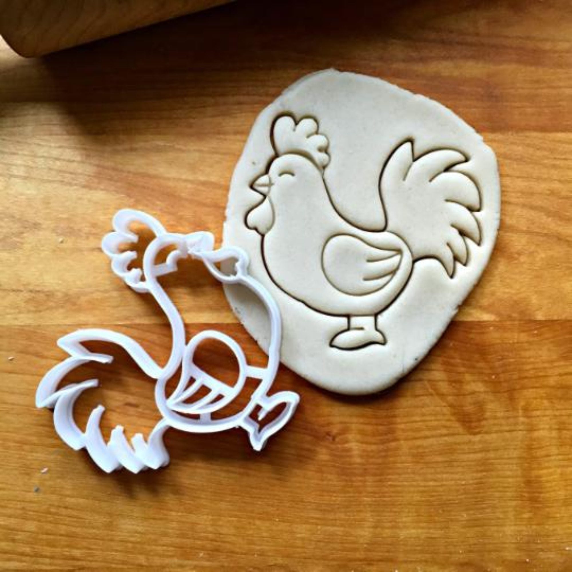 2" Rooster Cookie Cutter/Dishwasher Safe/Clearance