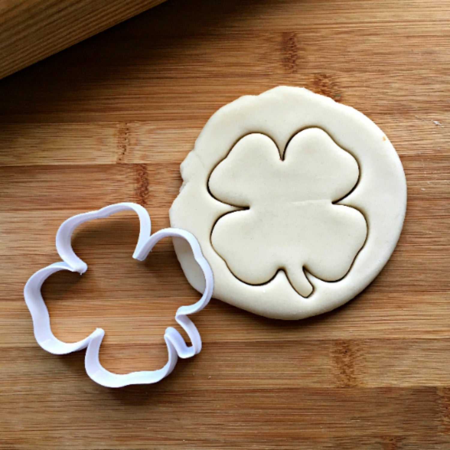 Shamrock/Four Leaf Clover Cookie Cutter/Dishwasher Safe