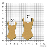 Lingerie/Corset Cookie Cutter/Dishwasher Safe