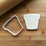 Flower Pot Cookie Cutter/Dishwasher Safe
