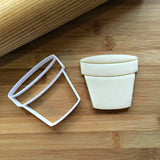 Flower Pot Cookie Cutter/Dishwasher Safe