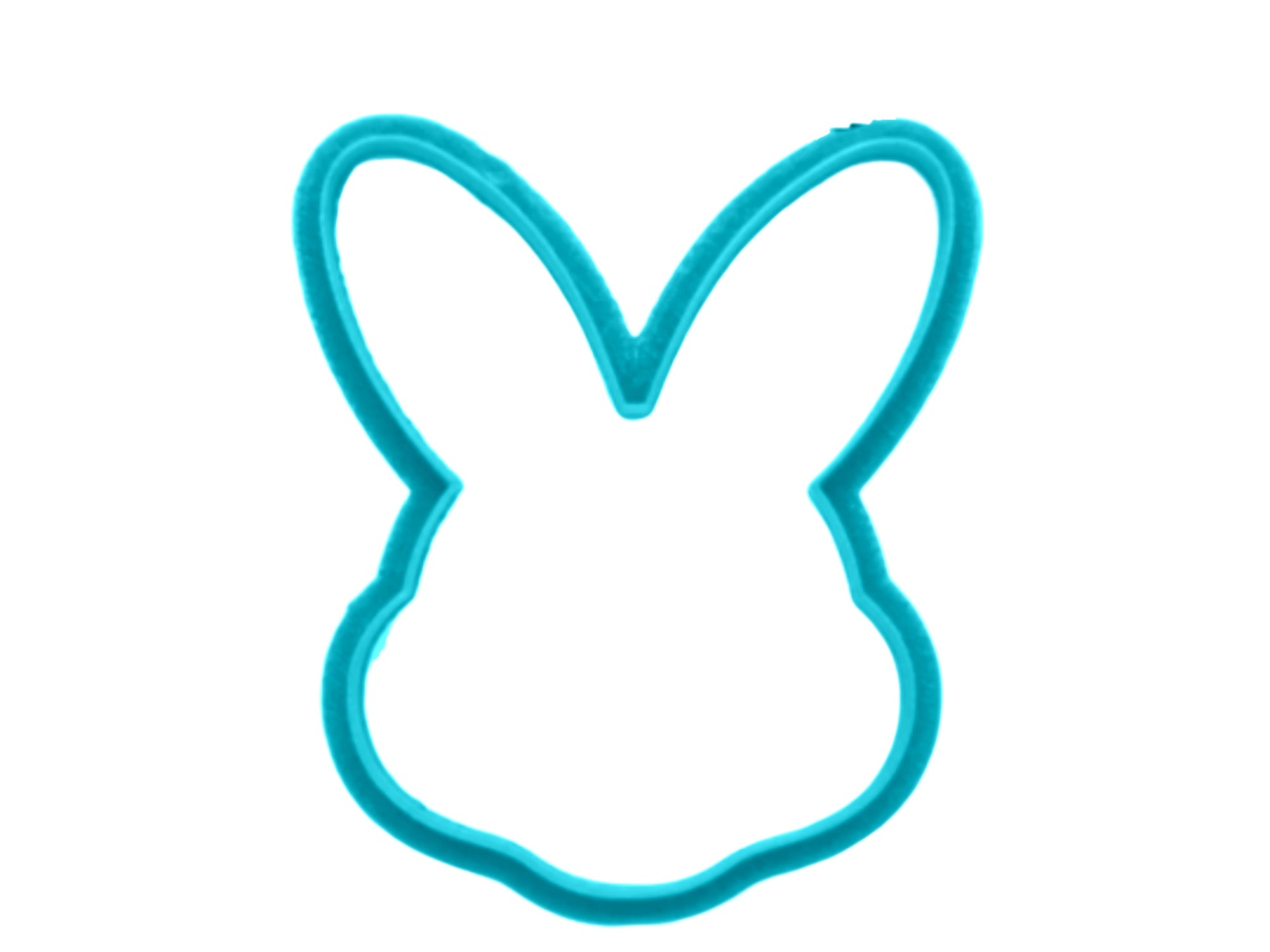 Bunny Face Cookie Cutter/Dishwasher Safe