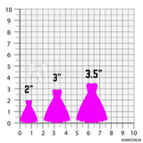 Scallop Dress Cookie Cutter/Dishwasher Safe