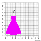 Scallop Dress Cookie Cutter/Dishwasher Safe