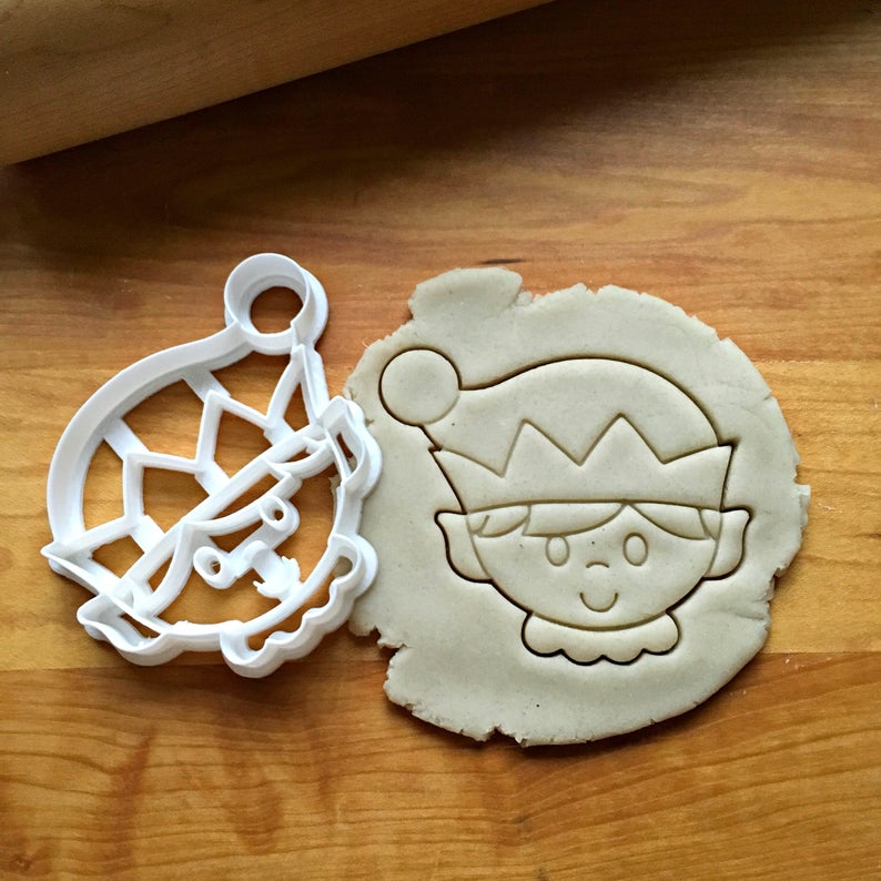 Elf Cookie Cutter/Dishwasher Safe