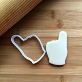 Foam Finger Cookie Cutter/Dishwasher Safe