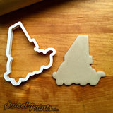 Lettered Number 4 Cookie Cutter/Dishwasher Safe