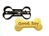 Good Boy Dog Bone Cookie Cutter/Dishwasher Safe