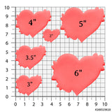 Floral Heart Cookie Cutter/Dishwasher Safe