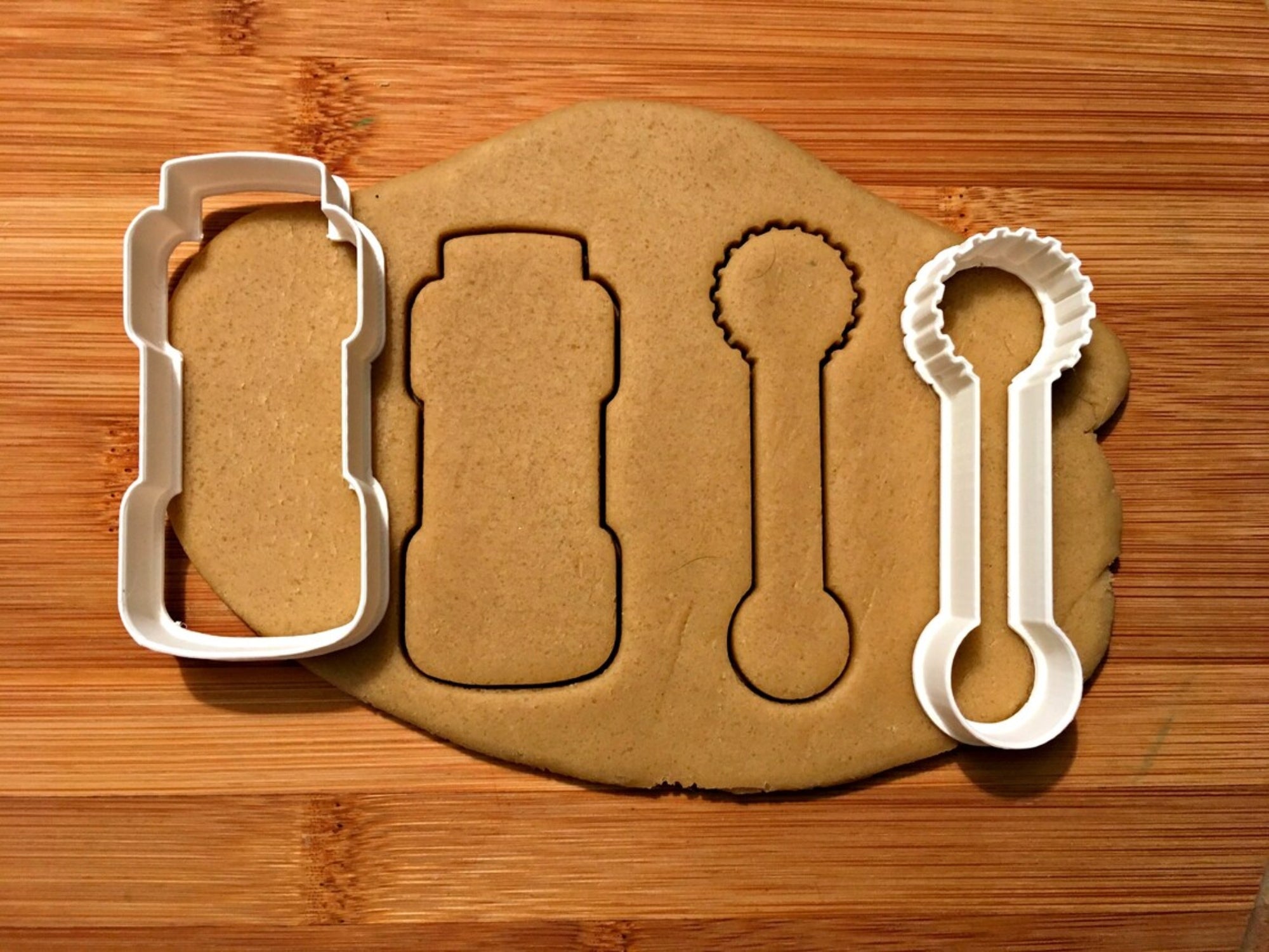 Bubble Jar and Wand Cookie Cutter/Dishwasher Safe