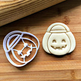 Jack-O-Lantern Bucket Cookie Cutter/Dishwasher Safe