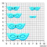 Masquerade Mask Cookie Cutter/Dishwasher Safe