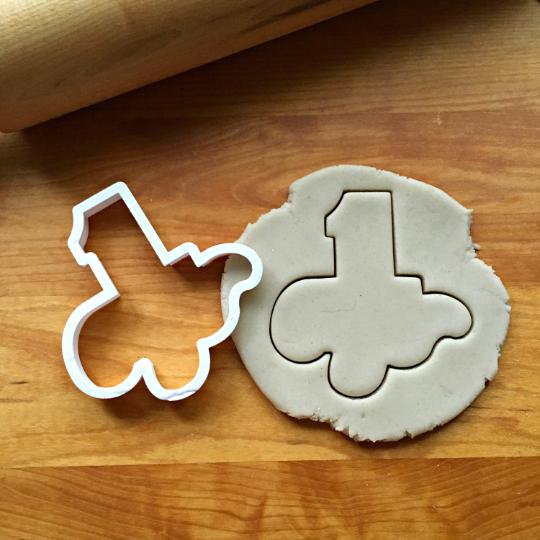 Lettered Number 1 Cookie Cutter/Dishwasher Safe