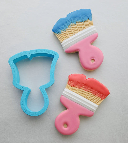 Wide Paint Brush Cookie Cutter/Dishwasher Safe Sweet Prints Inc.