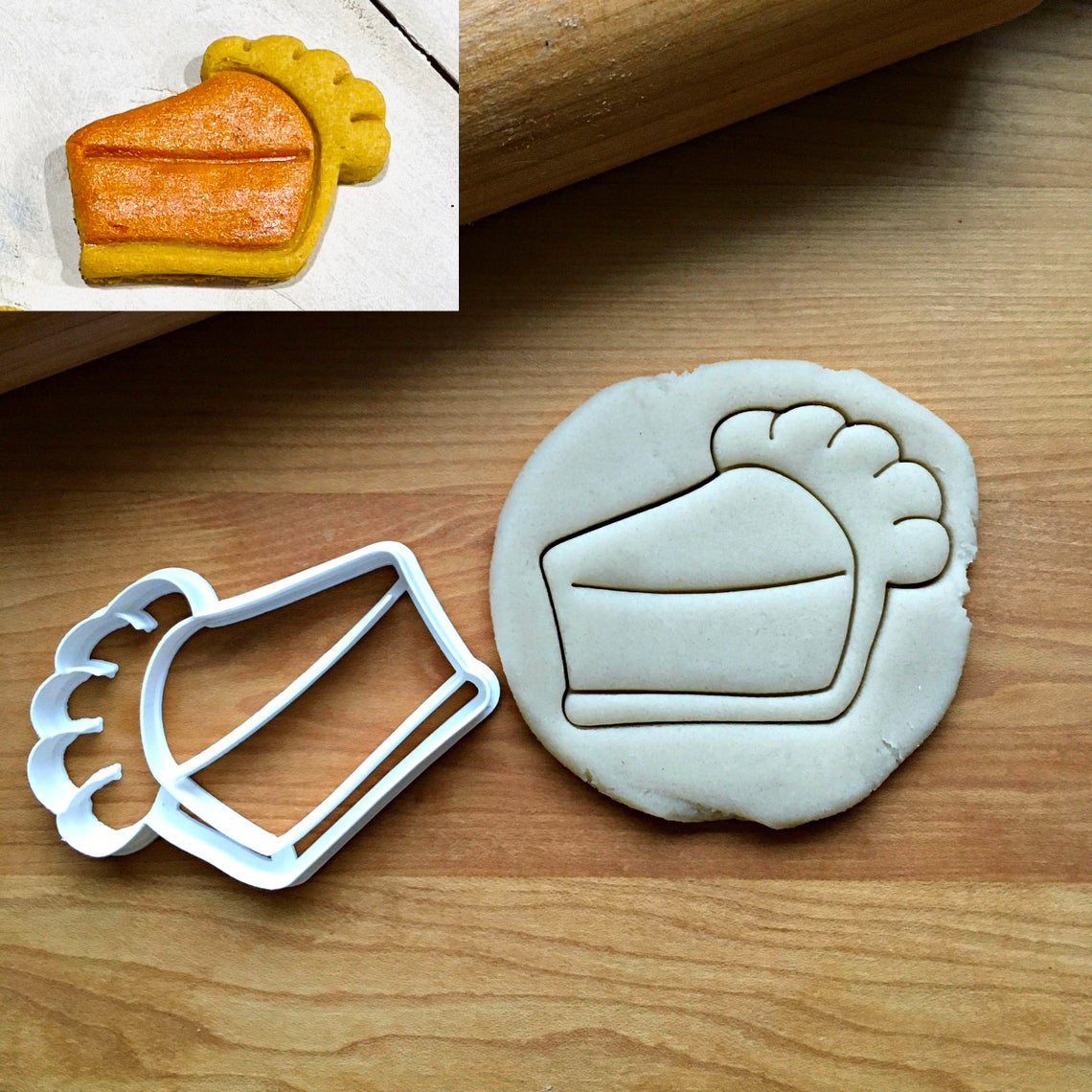 Slice of Pie Cookie Cutter/Dishwasher Safe