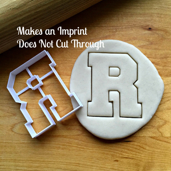 Varsity Letter V Cookie Cutter/multi-size/dishwasher Safe 