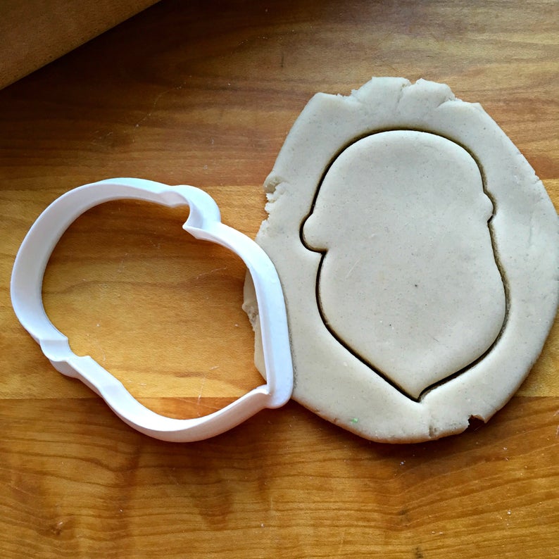 Santa Claus Cookie Cutter/Dishwasher Safe