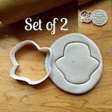 Set of 2 Vampire Cookie Cutters/Dishwasher Safe