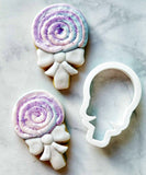 Lollipop/Sucker with Bow Cookie Cutter/Dishwasher Safe