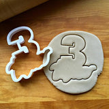 Set of 5 Lettered Number Cutters 1-5/Dishwasher Safe