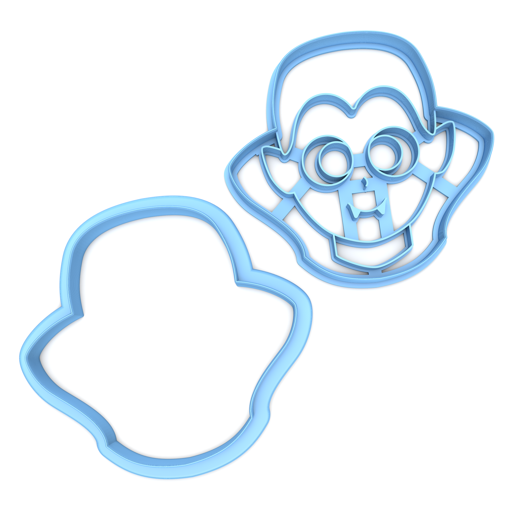 Set of 2 Vampire Cookie Cutters/Dishwasher Safe