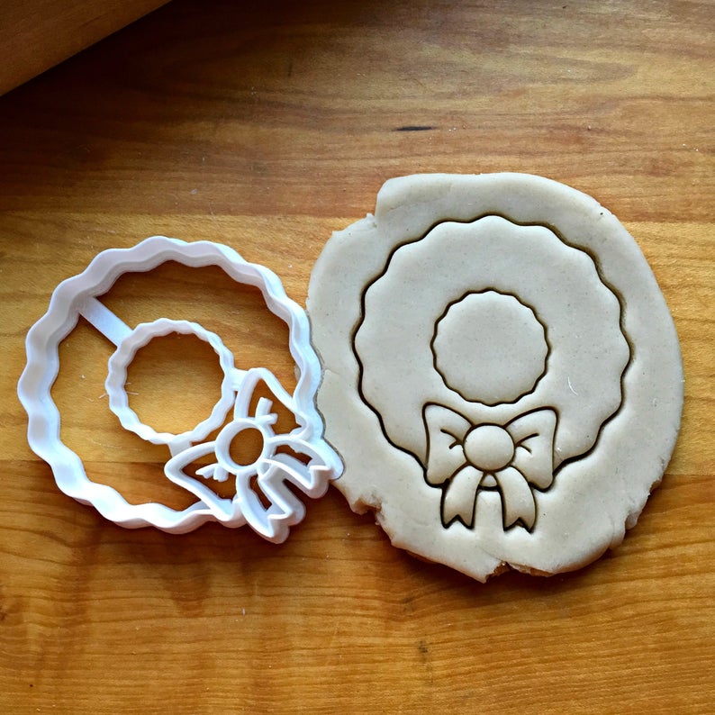 Wreath Cookie Cutter/Dishwasher Safe