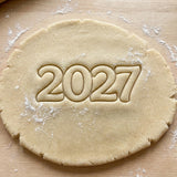 2027 Cookie Cutter/Dishwasher Safe/Made in the USA